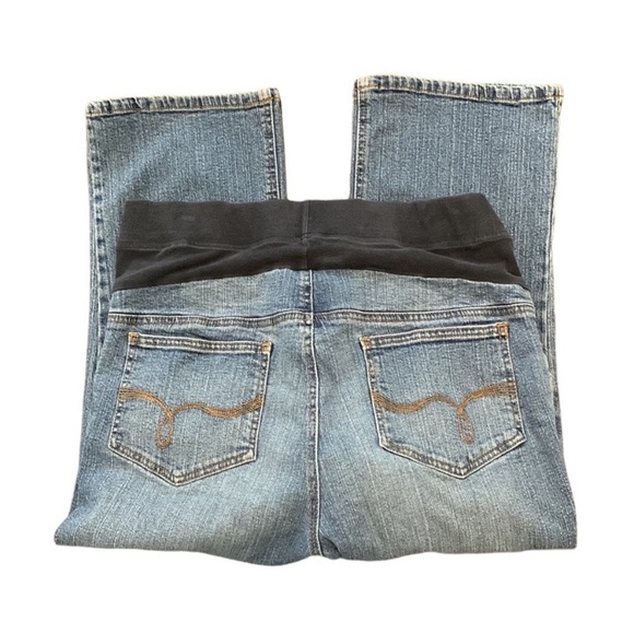 TWO HEARTS MATERNITY JEANS CROPPED - Picture 7 of 7